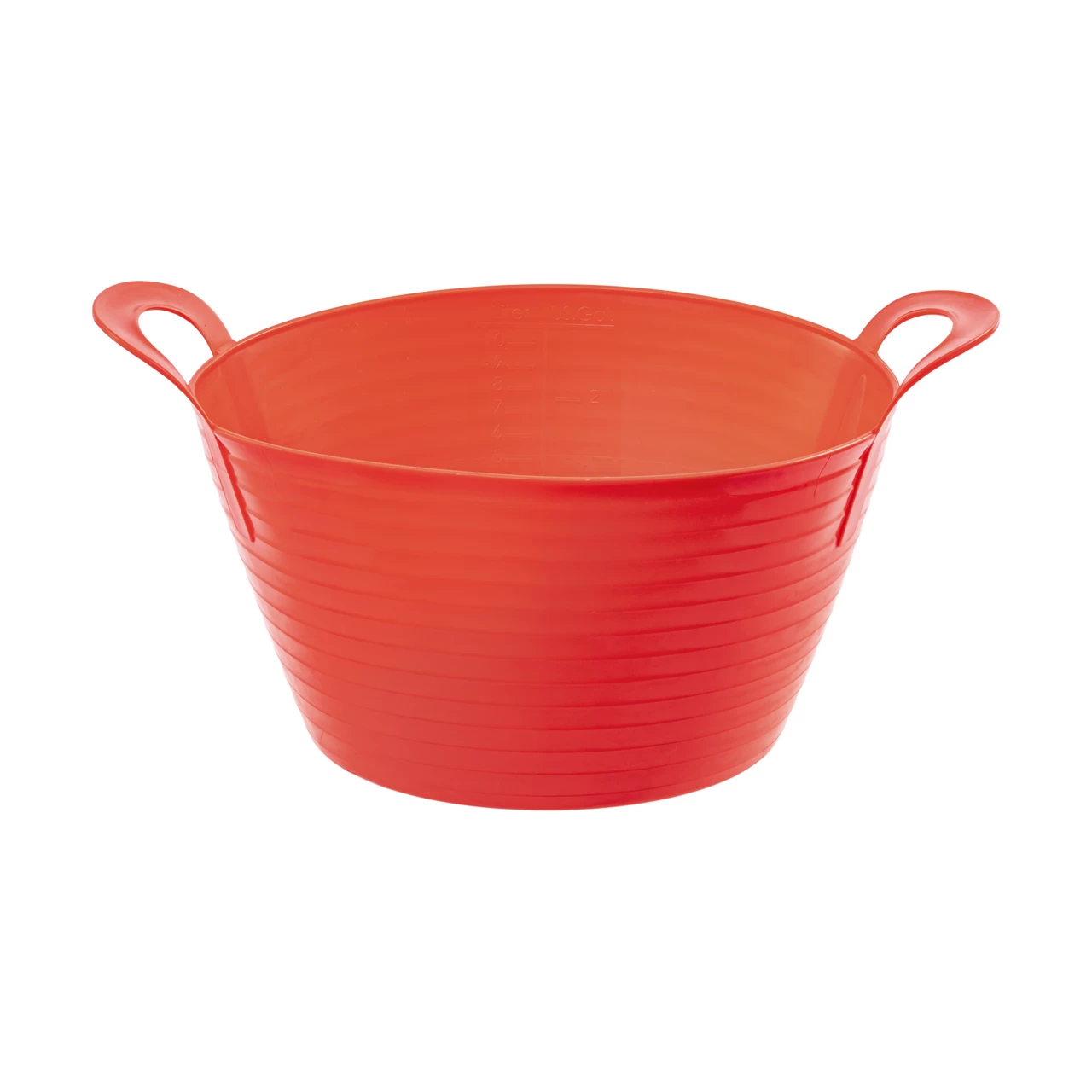 Гъвкава пластмасова кофа, Flexbag, червена, 12 литра