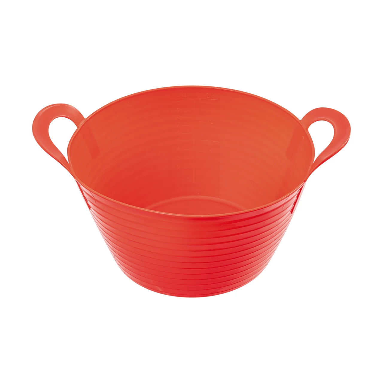 Гъвкава пластмасова кофа, Flexbag, червена, 12 литра