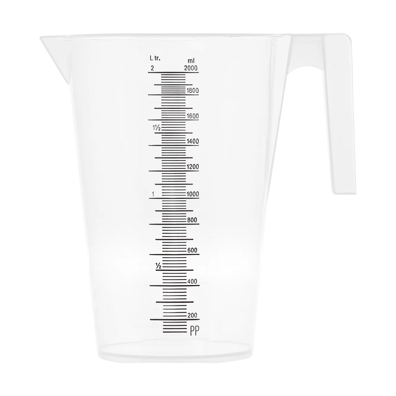 Мерителна кана, пластмасова, 2 литра