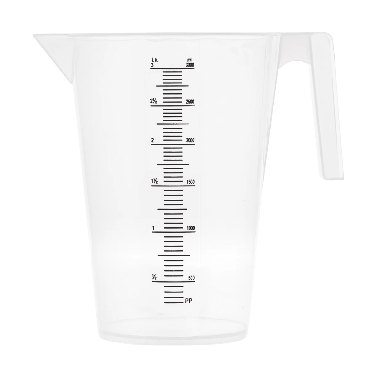 Мерителна кана, пластмасова, 3 литра