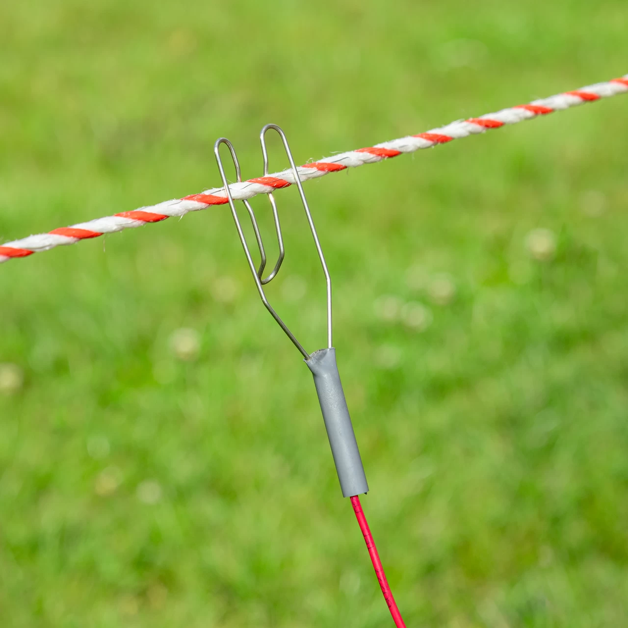 Кабел за свързване на ленти, шнурове или въжета за електрическа ограда