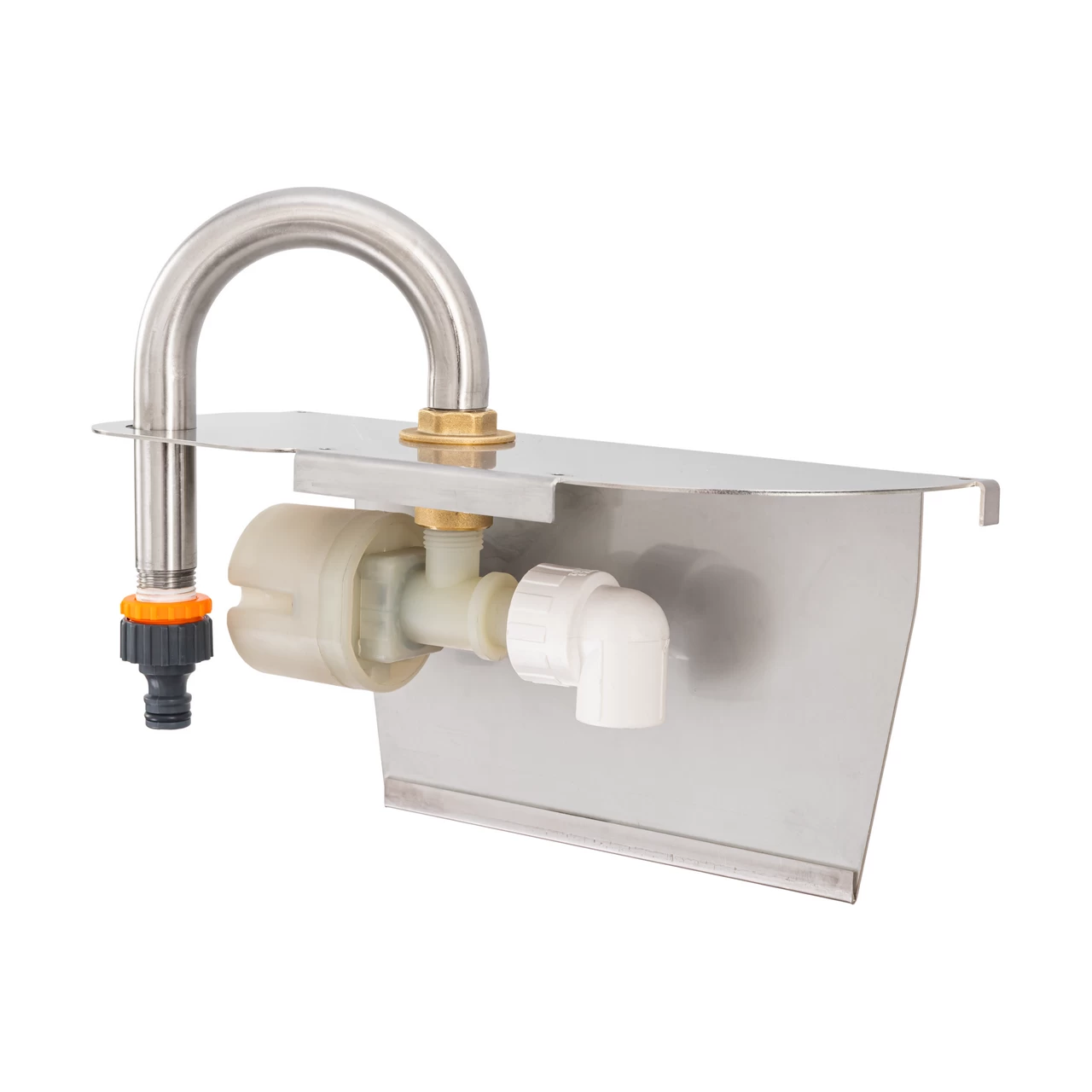 Клапан с поплавък за 42-литрова поилка за едър рогат добитък, 1/2"