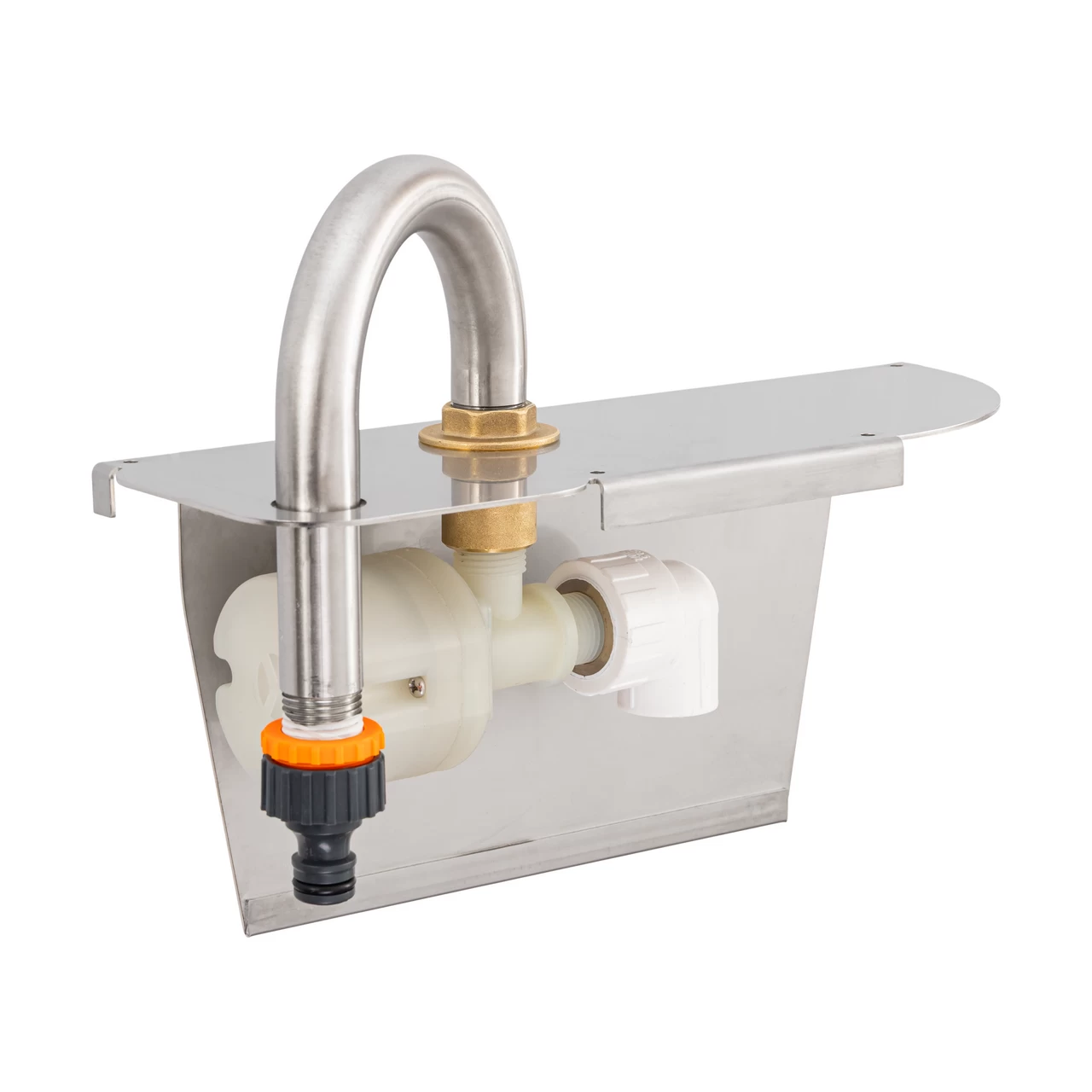 Клапан с поплавък за 42-литрова поилка за едър рогат добитък, 1/2"