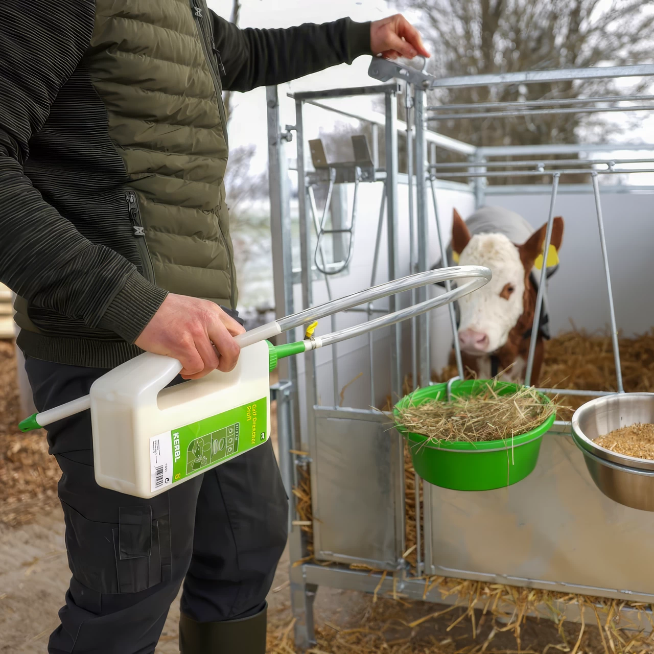 Дренчер за телета, 2 литра