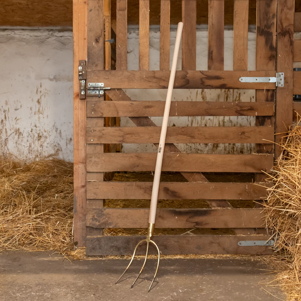 Вила за сено и бали, с три рога, без дръжка, 21 × 28 см