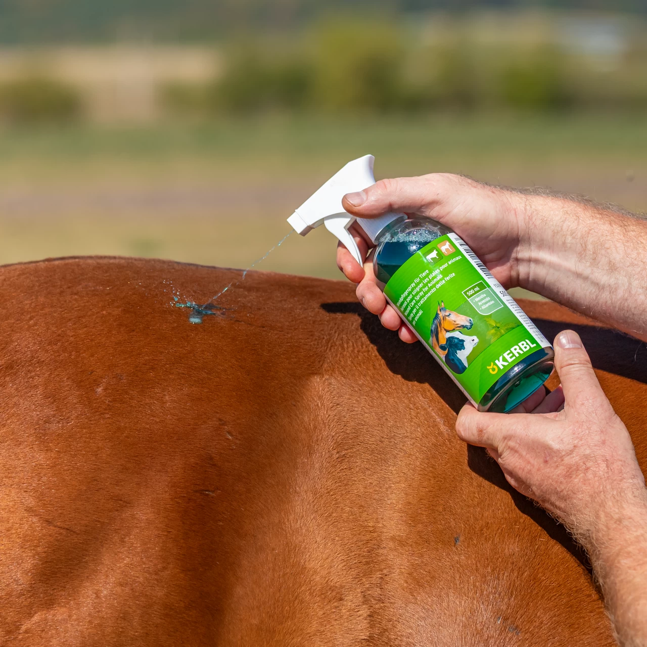 Спрей за грижа за рани, Kerbl, 500 мл