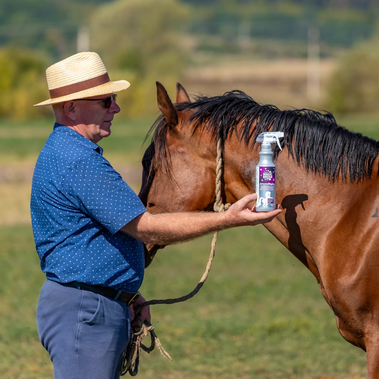 Спрей за грижа за гривата, аромат Oriental Nights, MagicBrush, 500 мл
