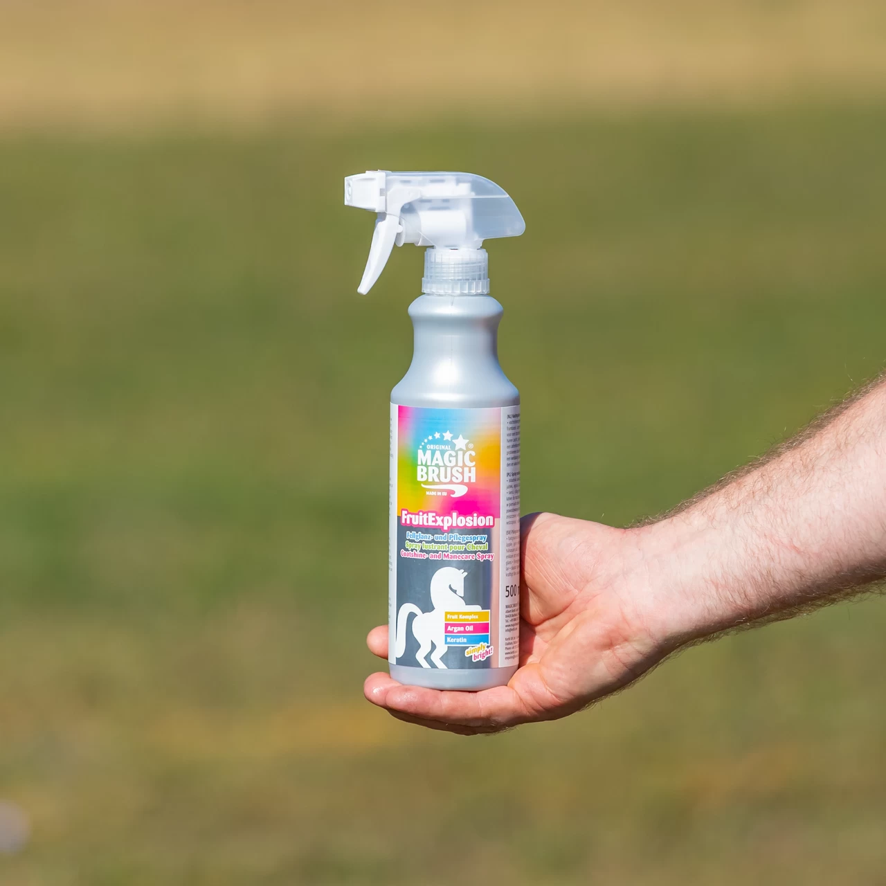Спрей за грижа за гривата, аромат FruitExplosion, MagicBrush, 500 мл