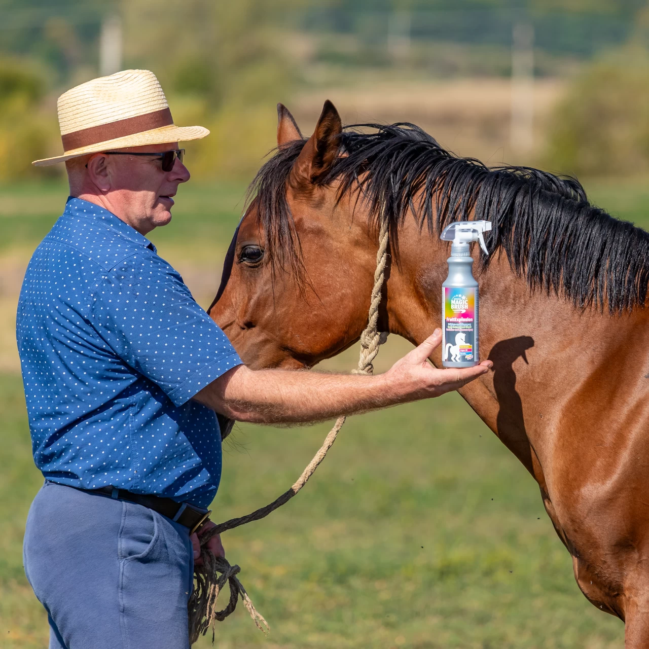 Спрей за грижа за гривата, аромат FruitExplosion, MagicBrush, 500 мл