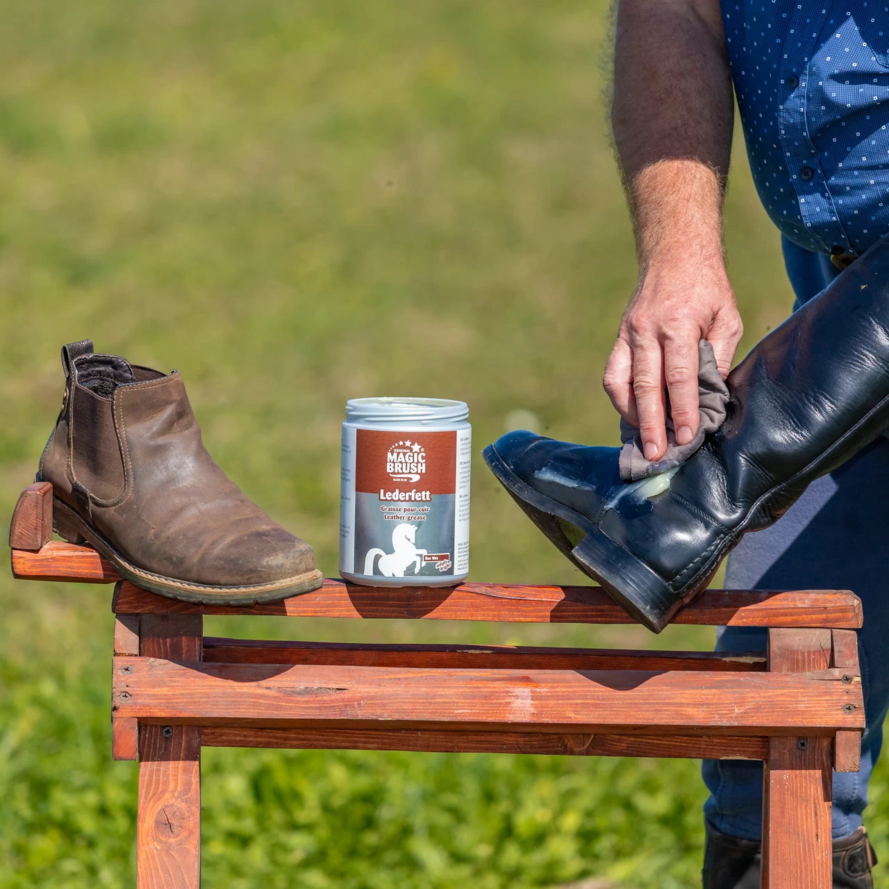 Вакса за кожа, MagicBrush, 1000 мл