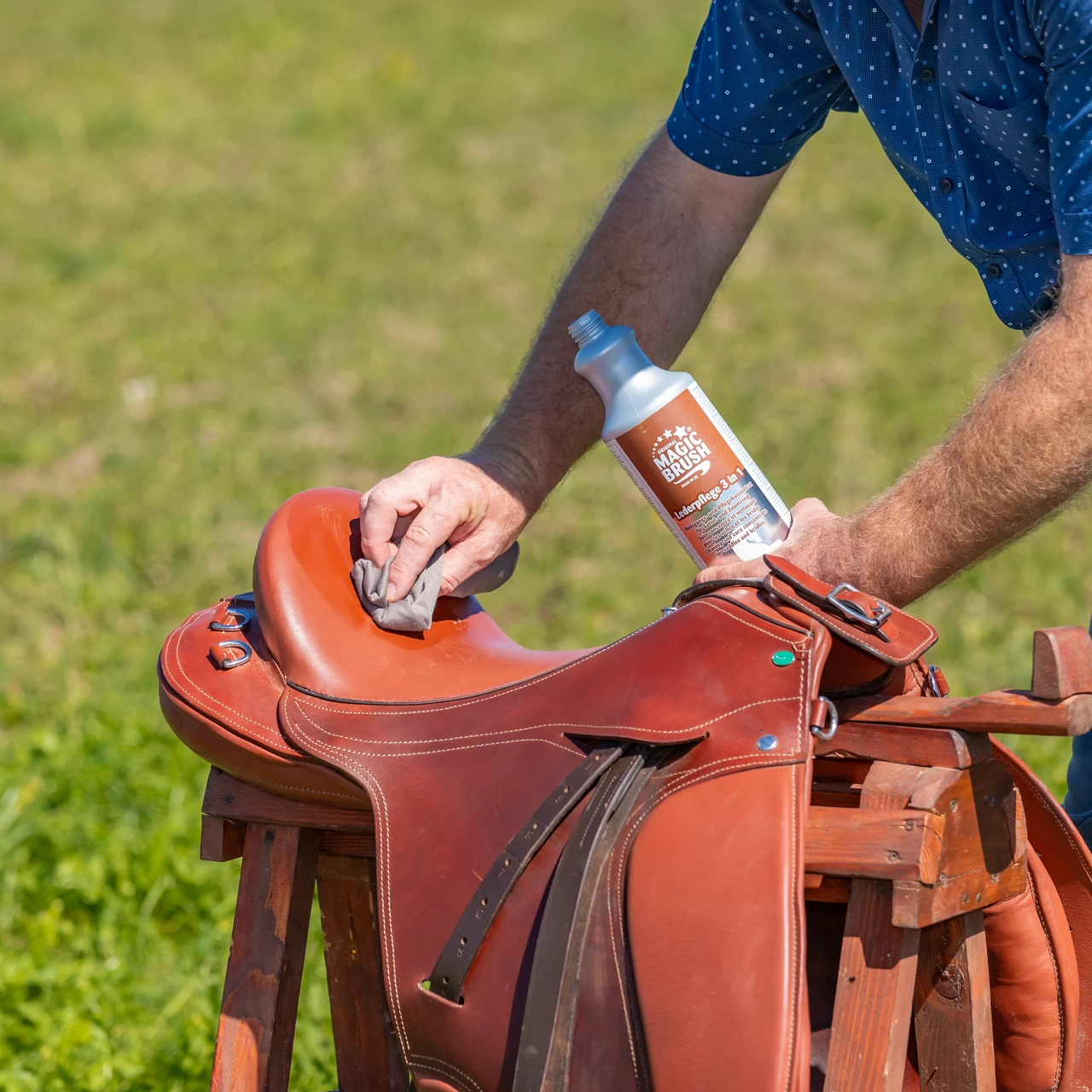 Масло за кожа 3 в 1, MagicBrush, 1000 мл